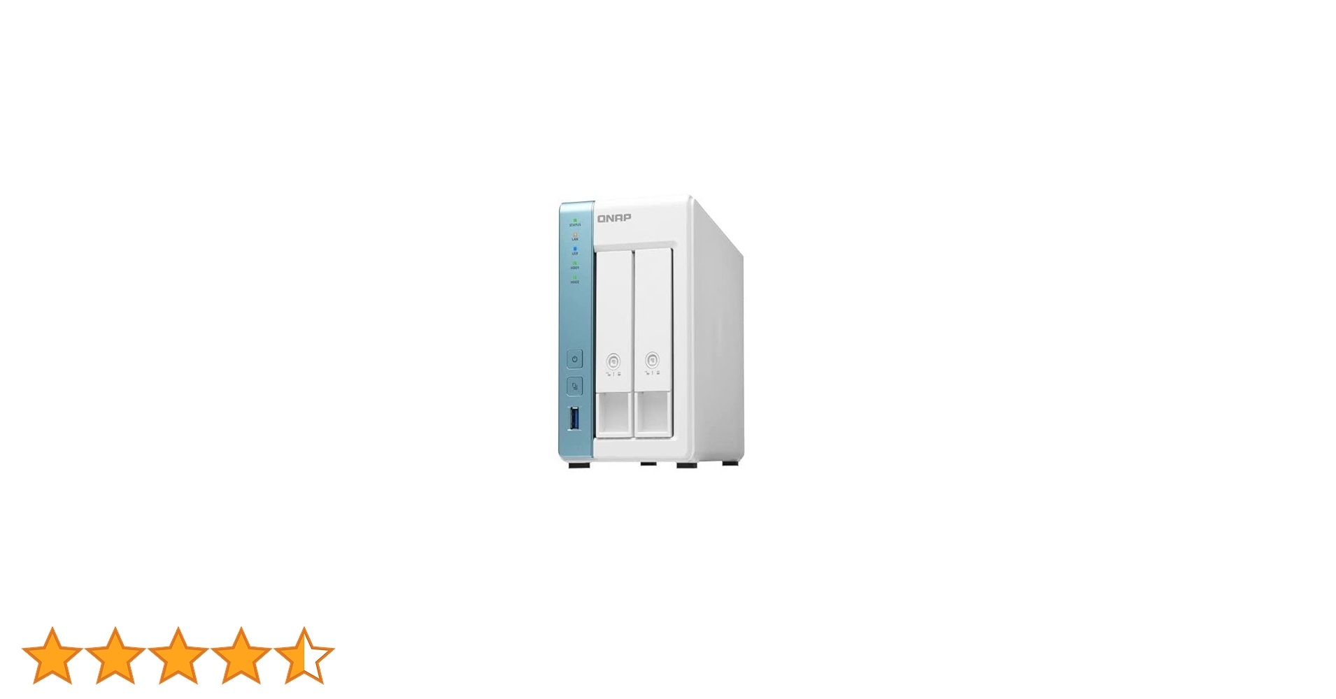 QNAP TS-231K 2ベイNAS　1TB SSD 2台 TS-231K | High-performance quad-core NAS for reliable home